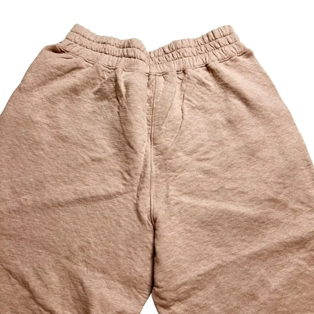 LUNYA Restore Double Faced Lounge Sweat Pants Light Pink Tan Pockets Soft NEW - Picture 10 of 16